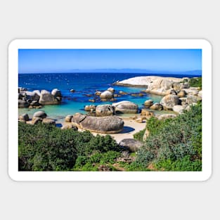 Boulders Beach, Cape Town, South Africa Sticker